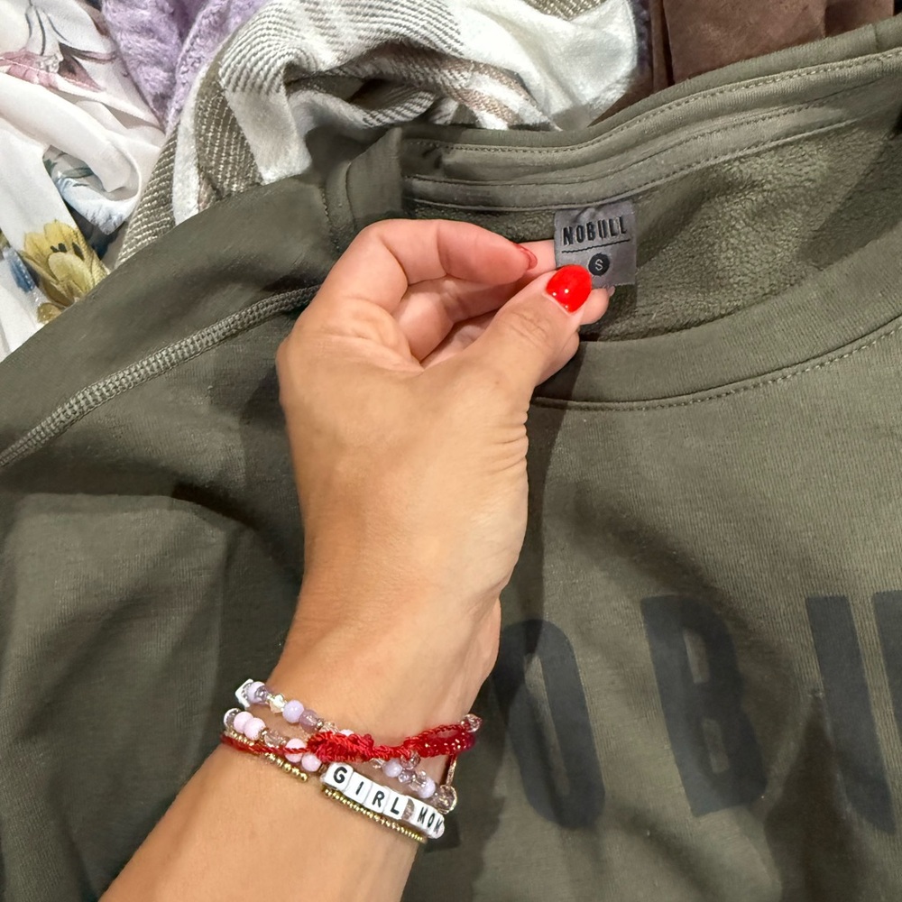 NOBULL Forest Green Crewneck